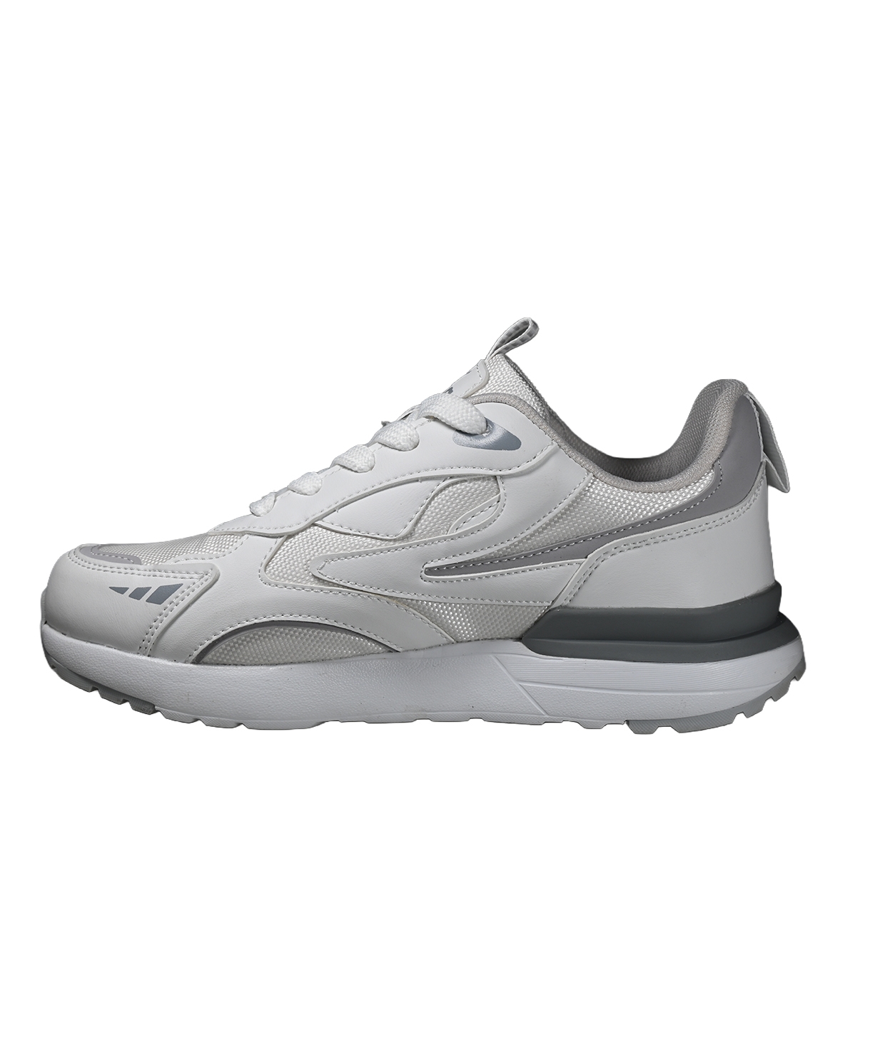 KADIN NEFES ALABİLİR PANEL DETAY TEKSTİL BAĞCIKLI SPOR SNEAKER BEYAZ