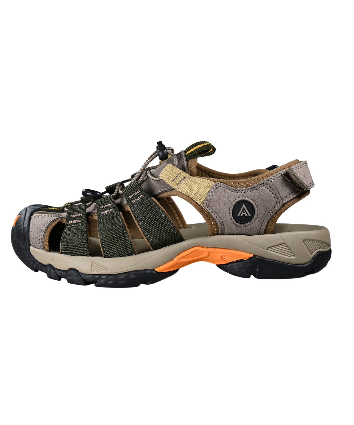 ERKEK OUTDOOR DARBE EMİCİ ERGONOMİK TABAN SPOR SANDALET HAKİ