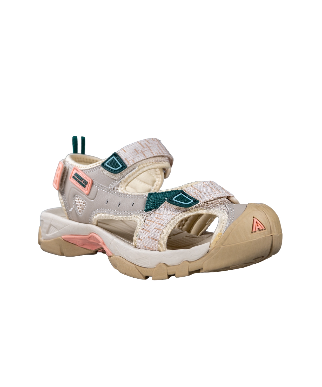 KADIN SU TAHLİYE TABANLI CIRTLI OUTDOOR SANDALET BEJ