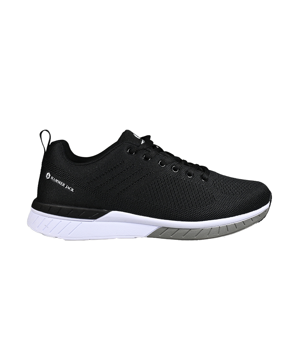 ERKEK ULTRA HAFİF NEFES ALABİLİR TRİKO SPOR SNEAKER SİYAH -BEYAZ