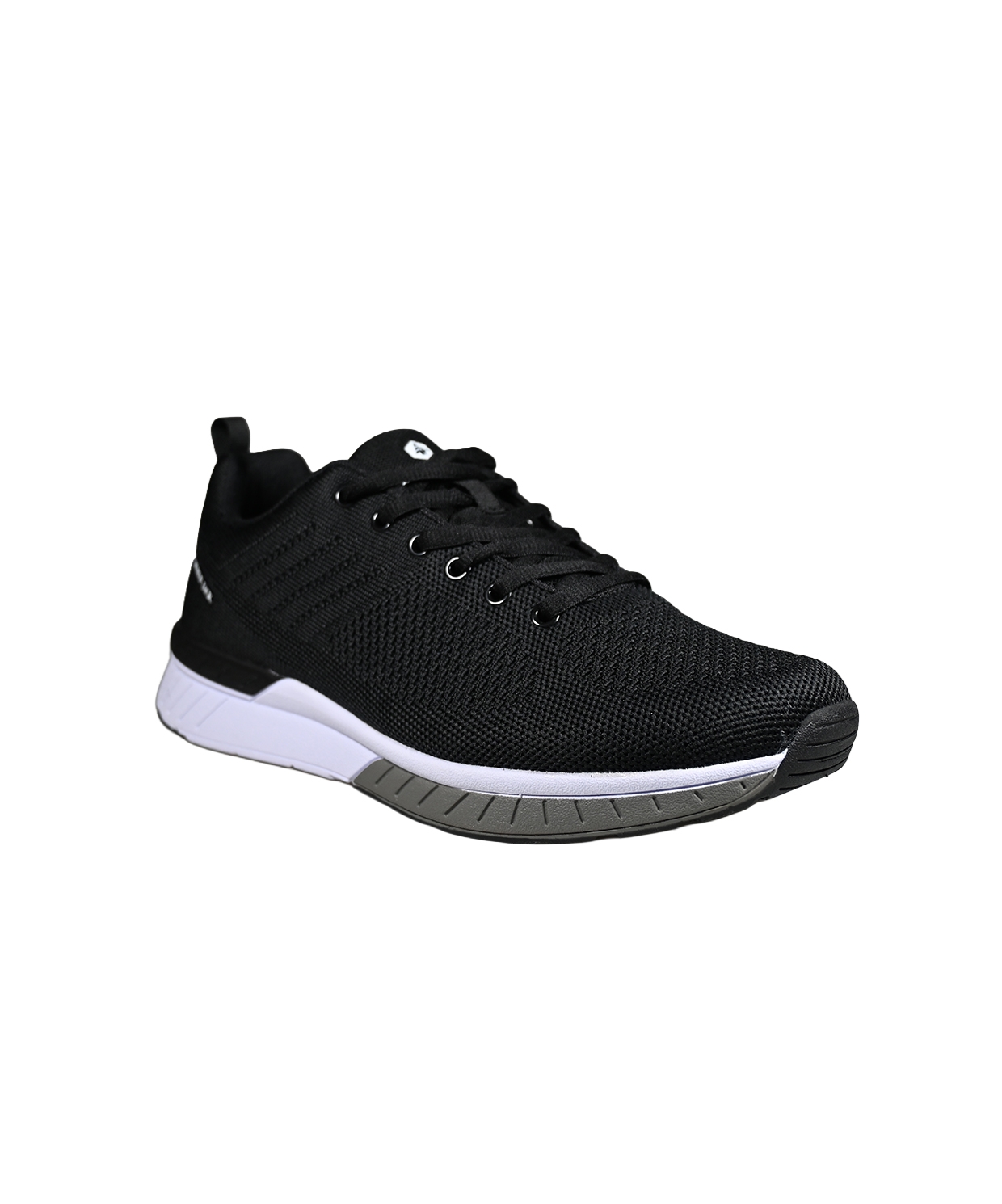 ERKEK ULTRA HAFİF NEFES ALABİLİR TRİKO SPOR SNEAKER SİYAH -BEYAZ